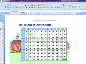 Multiplikationstabelle