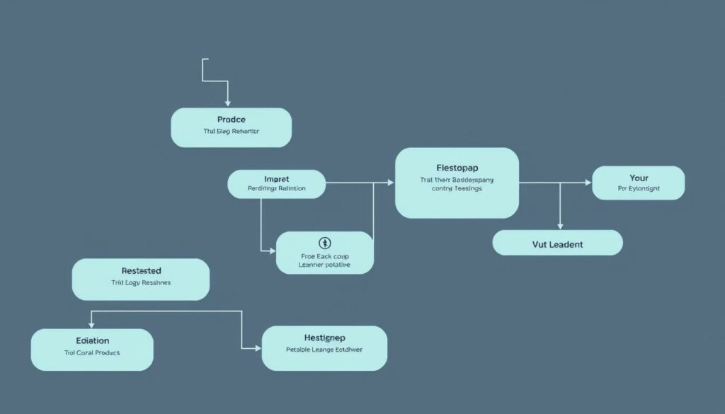 übersichtliches Flussdiagramm