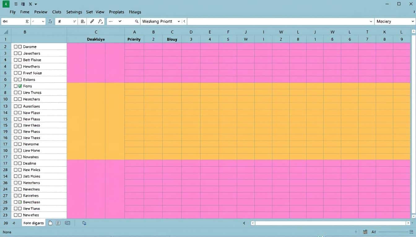 Aktionsliste Excel Vorlage hier kostenlos downloaden