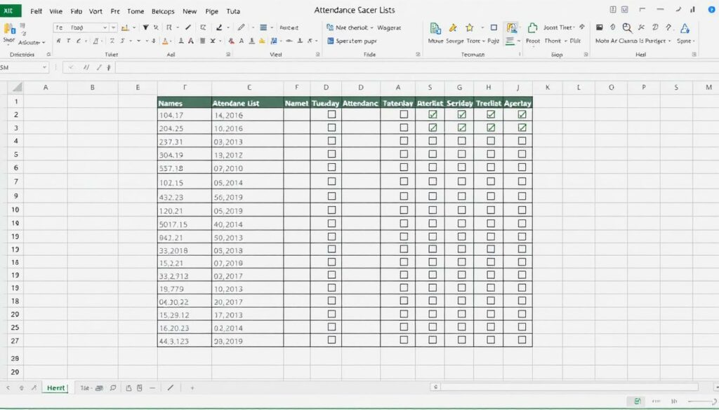 Anwesenheitsliste Excel Vorlage hier kostenlos downloaden