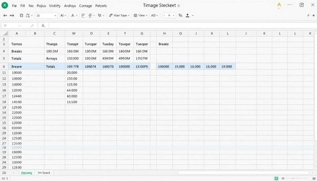 Arbeitszeiten Rechner Excel Vorlage hier kostenlos downloaden