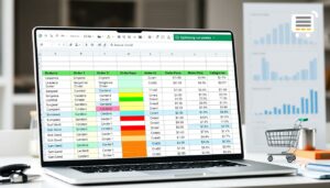 Bestellliste Excel Vorlage