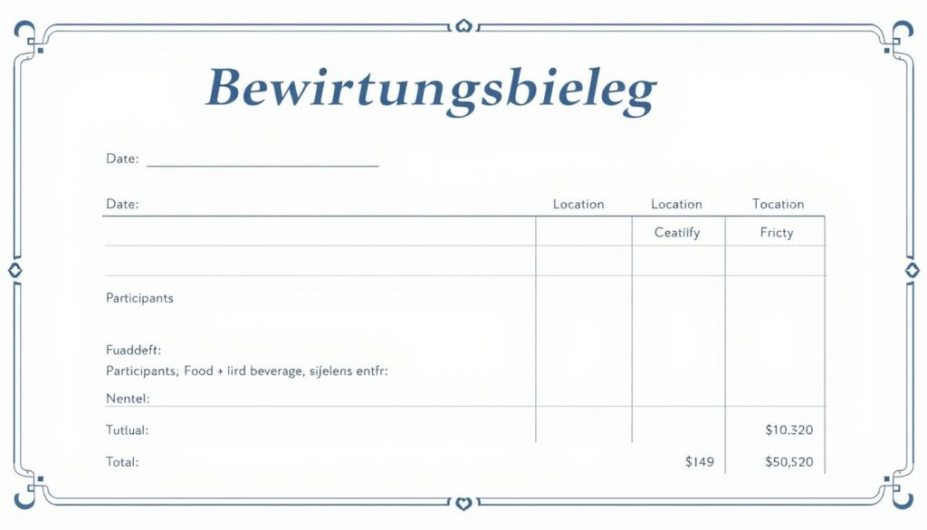 Bewirtungsbeleg Excel Vorlage hier kostenlos downloaden