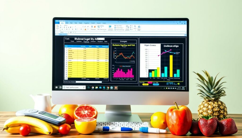 Blutzuckertracking mit Excel