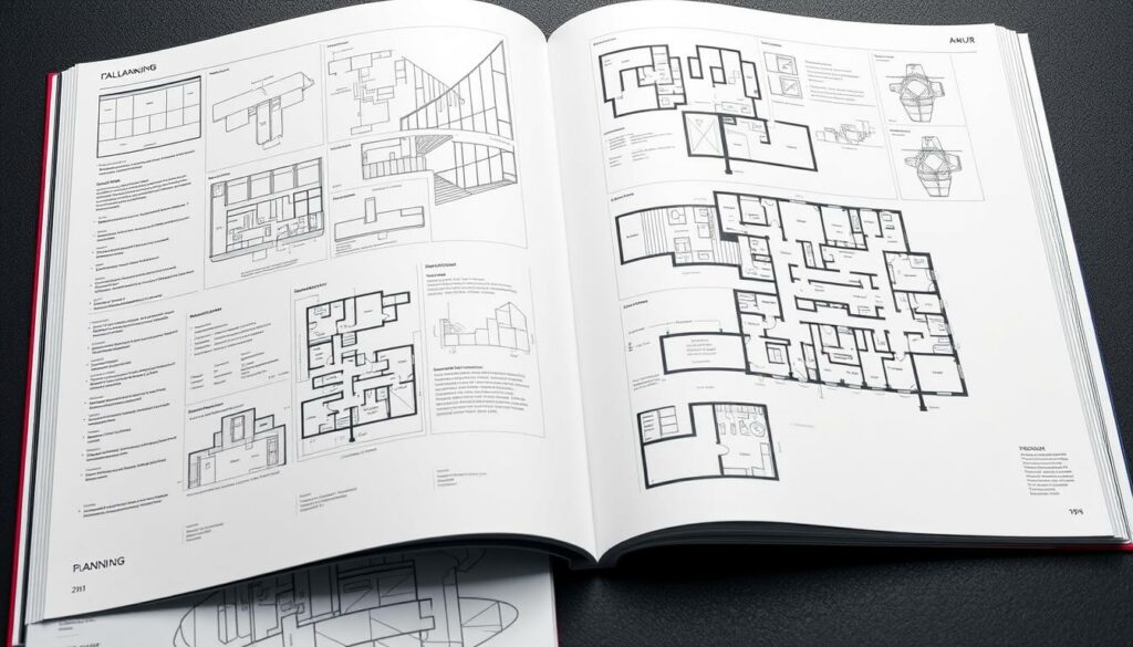 Detailplanung in einem Raumbuch