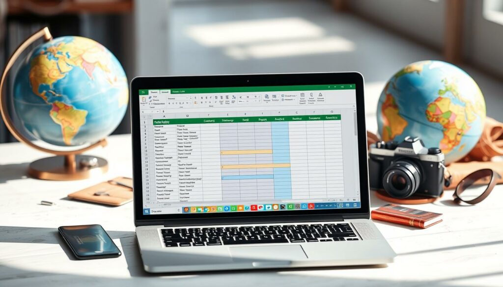 Efficient Planning with Excel Travel Planner Template