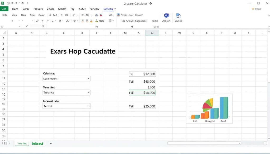 Einfache Kreditberechnung Excel Vorlage