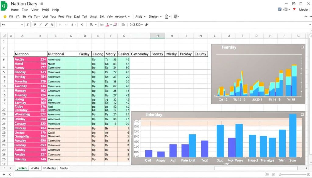 Ernährungstagebuch Excel Vorlage hier kostenlos downloaden