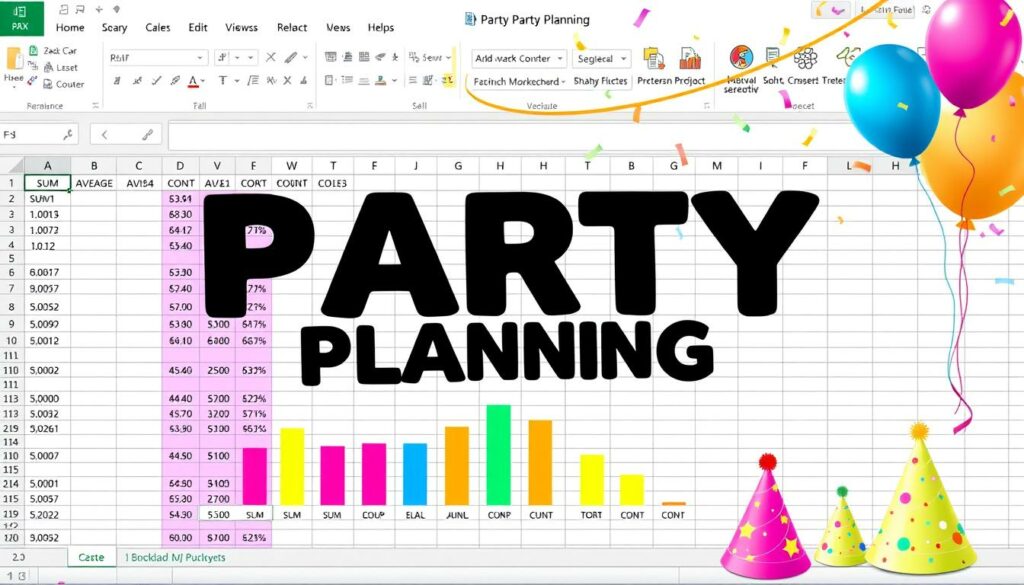 Excel Funktionen für Partyplanung