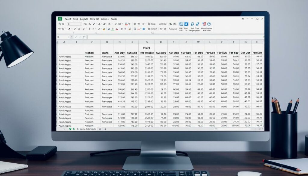 Excel Vorlage Zeiterfassung