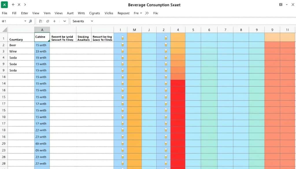 Getränke Strichliste Excel Vorlage hier kostenlos downloaden