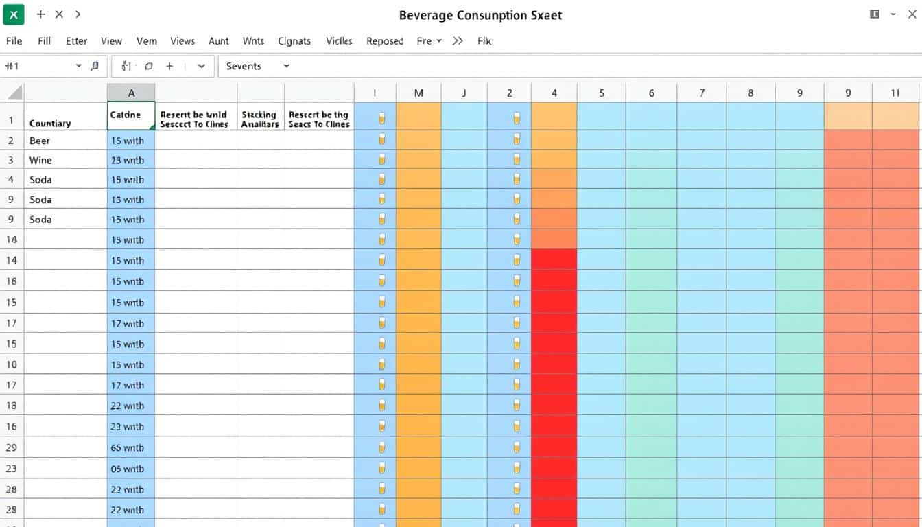 Getränke Strichliste Excel Vorlage hier kostenlos downloaden