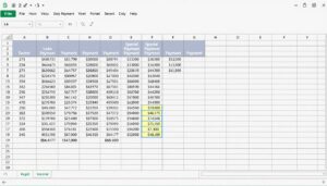 Kreditberechnung mit Sondertilgungen Excel Vorlage