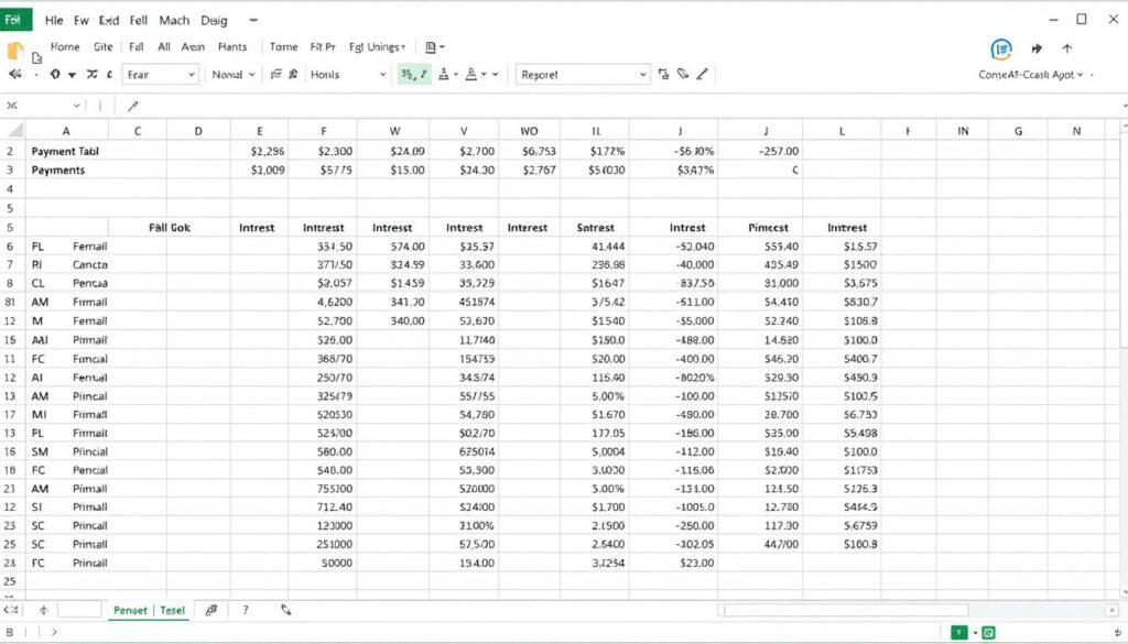 Kredittilgungsplan Excel Vorlage