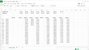 Kredittilgungsplan Excel Vorlage