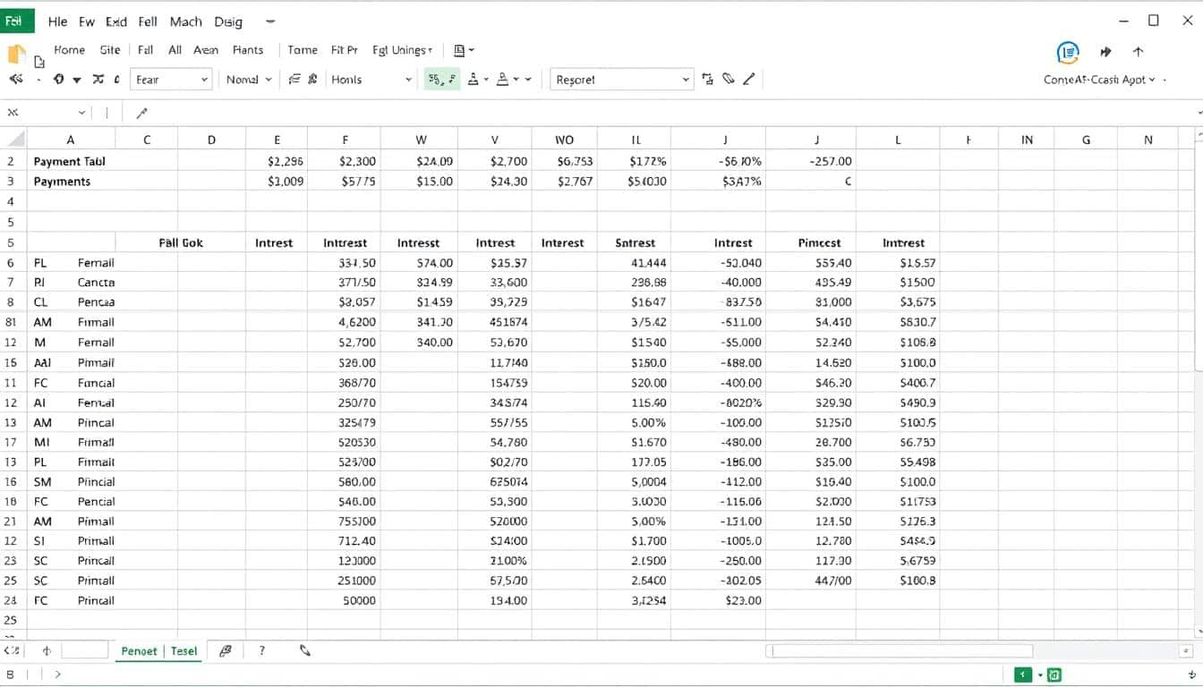 Kredittilgungsplan Excel Vorlage