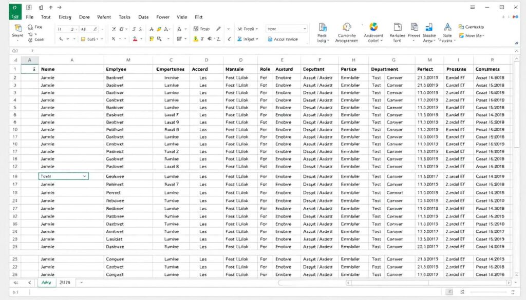 Mitarbeiterliste Excel Vorlage hier kostenlos downloaden