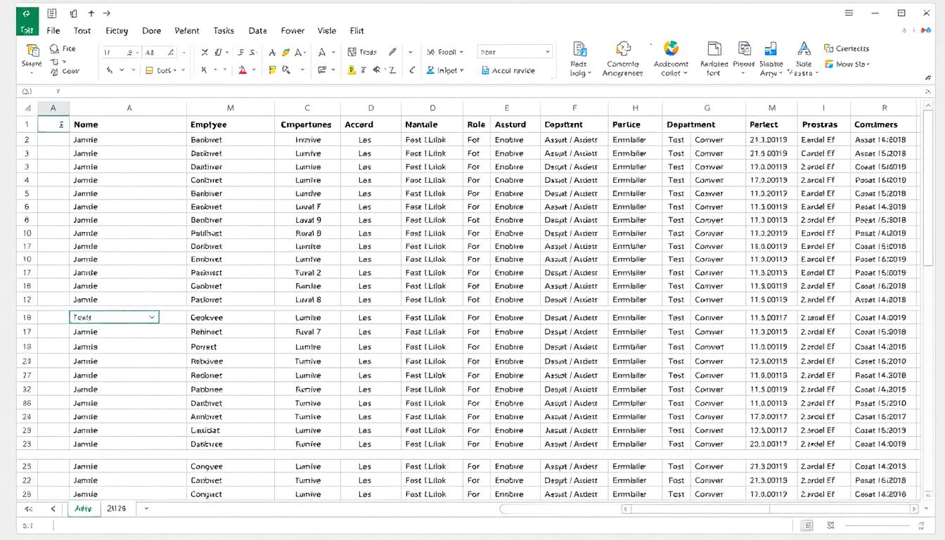 Mitarbeiterliste Excel Vorlage hier kostenlos downloaden