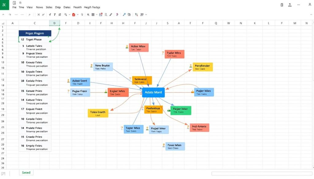 Netzplan Excel Vorlage hier kostenlos downloaden