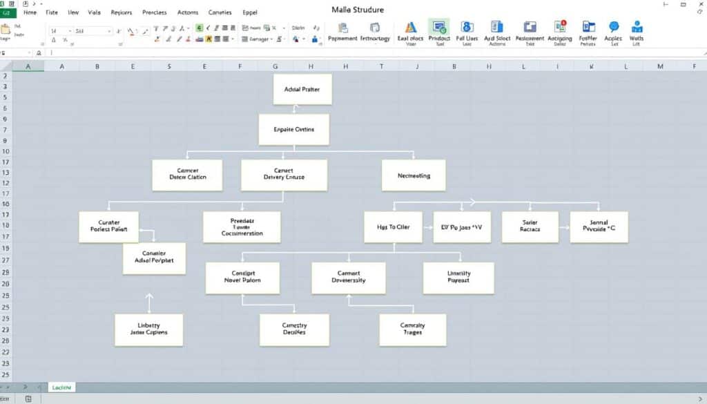 Organigramm Erstellen Excel Vorlage hier kostenlos downloaden