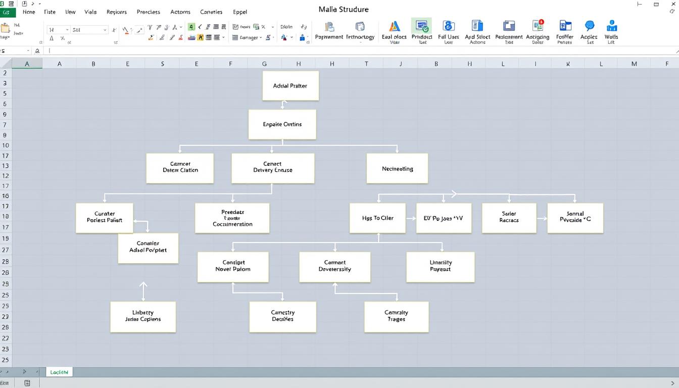 Organigramm Erstellen Excel Vorlage hier kostenlos downloaden