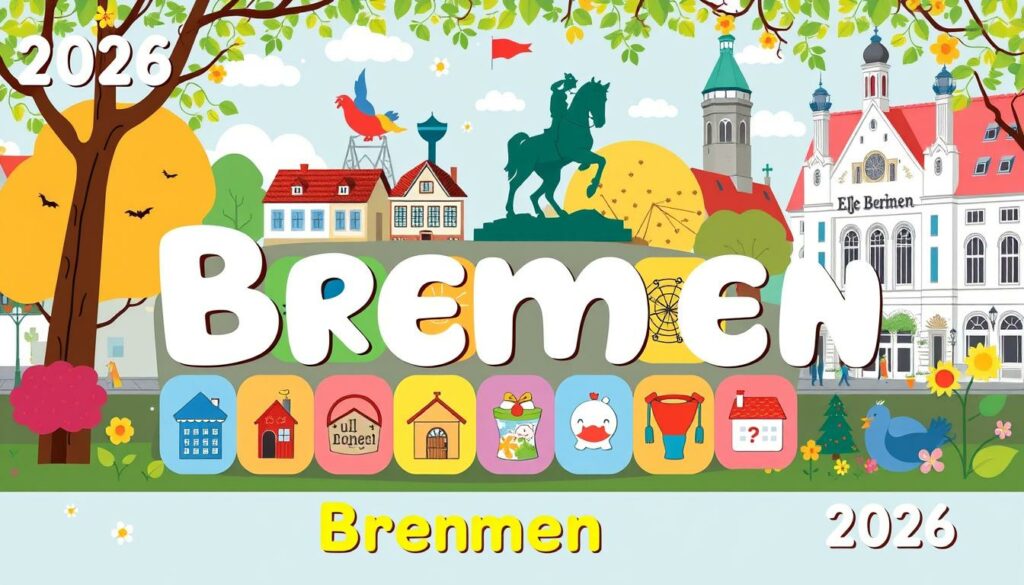 Schulferien Kalender 2026 Bremen Excel Vorlage