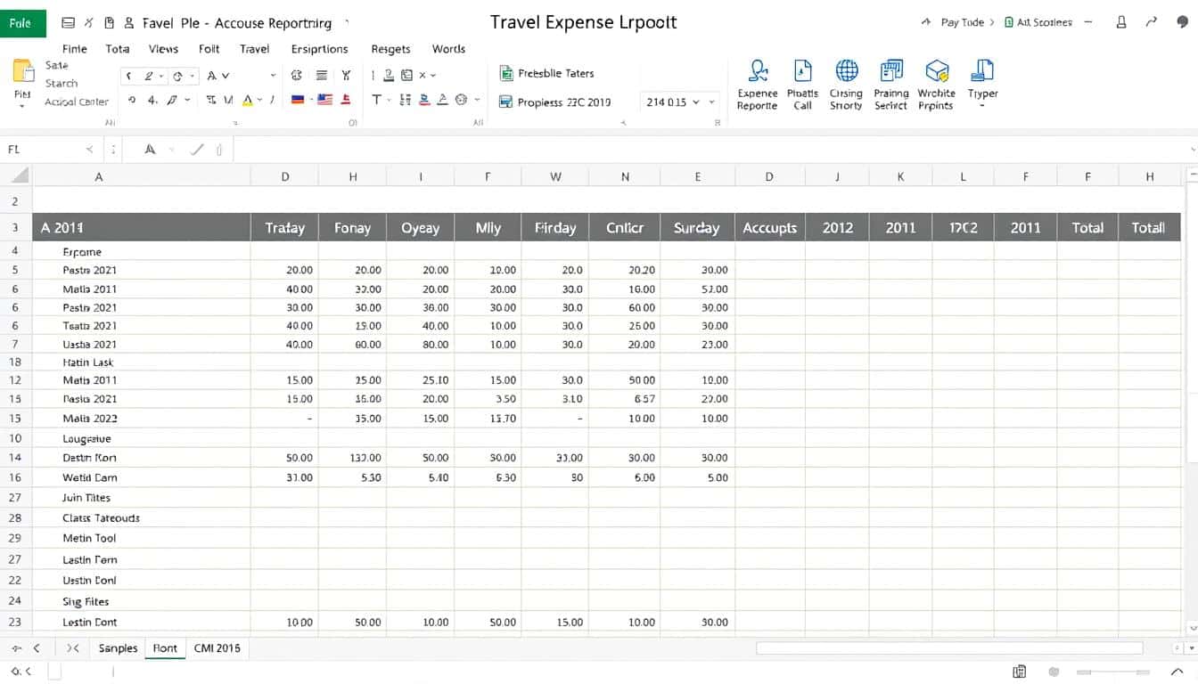 Spesenabrechnung Excel Vorlage Download