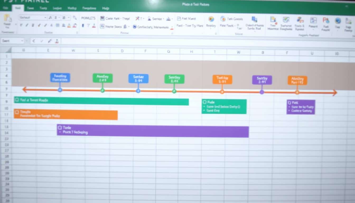 Timeline Excel Vorlage