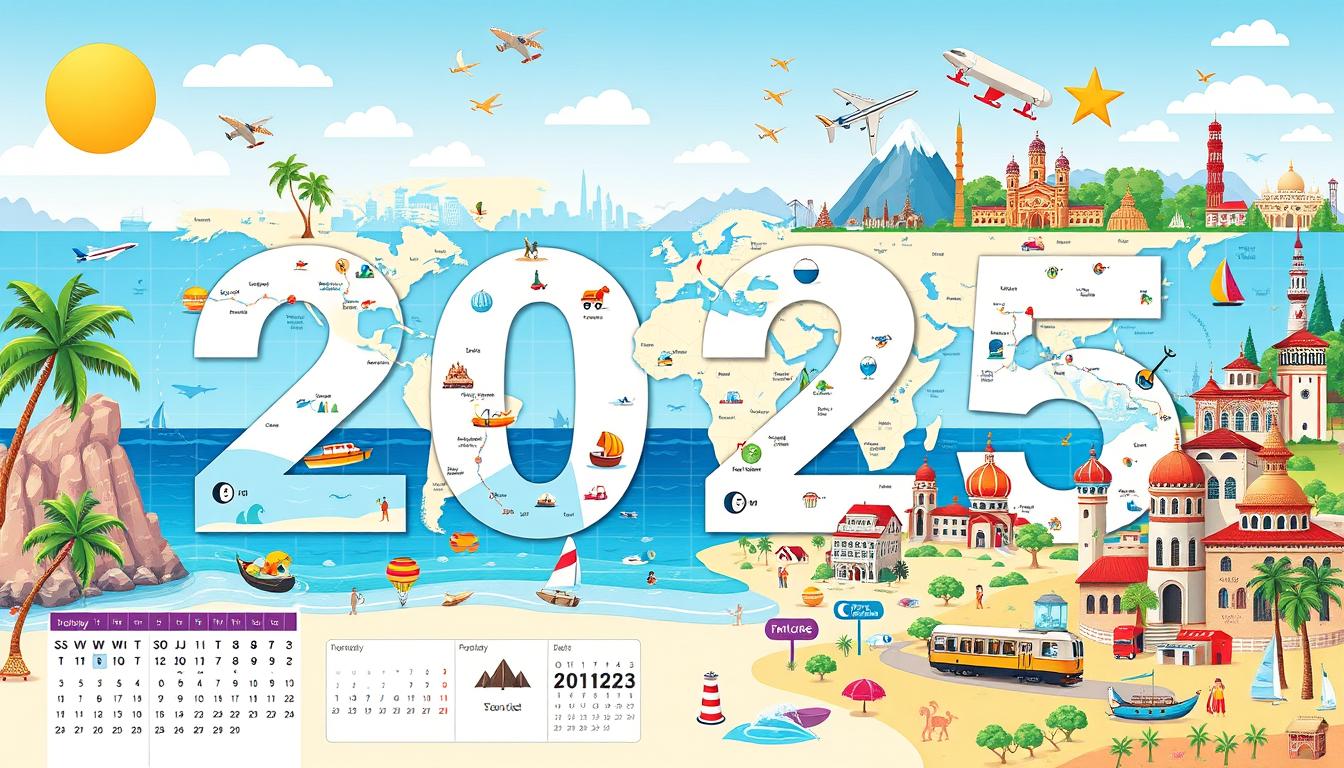 Urlaubsplan 2025 Excel Vorlage hier kostenlos downloaden