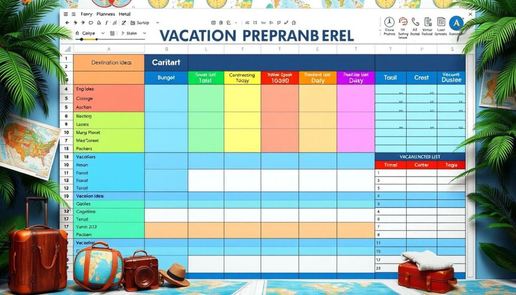 Urlaubsplaner Excel Vorlage hier kostenlos downloaden