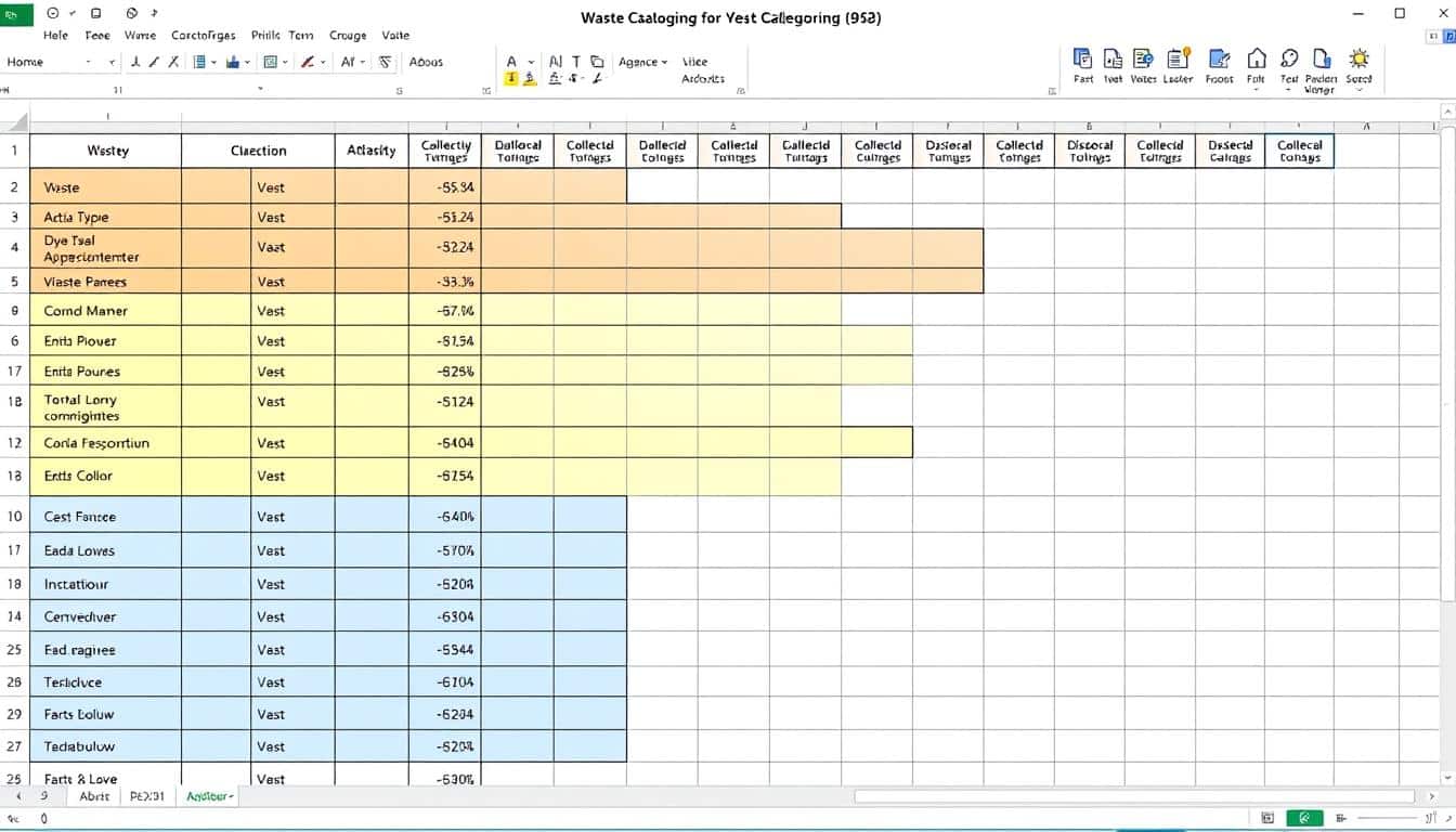 Abfallkataster Excel Vorlage hier kostenlos downloaden