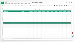 Anforderungsprofil Excel Vorlage hier kostenlos downloaden