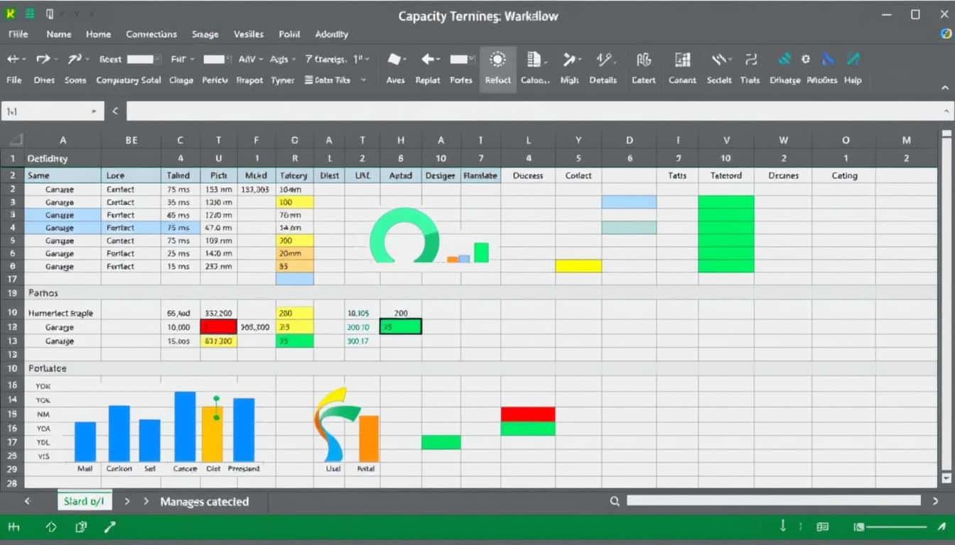 Auslastungsplanung Excel Vorlage hier kostenlos downloaden