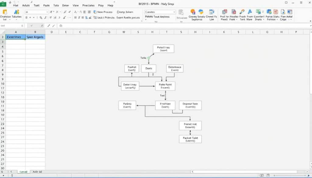 BPMN Diagramm Excel Vorlage hier kostenlos downloaden