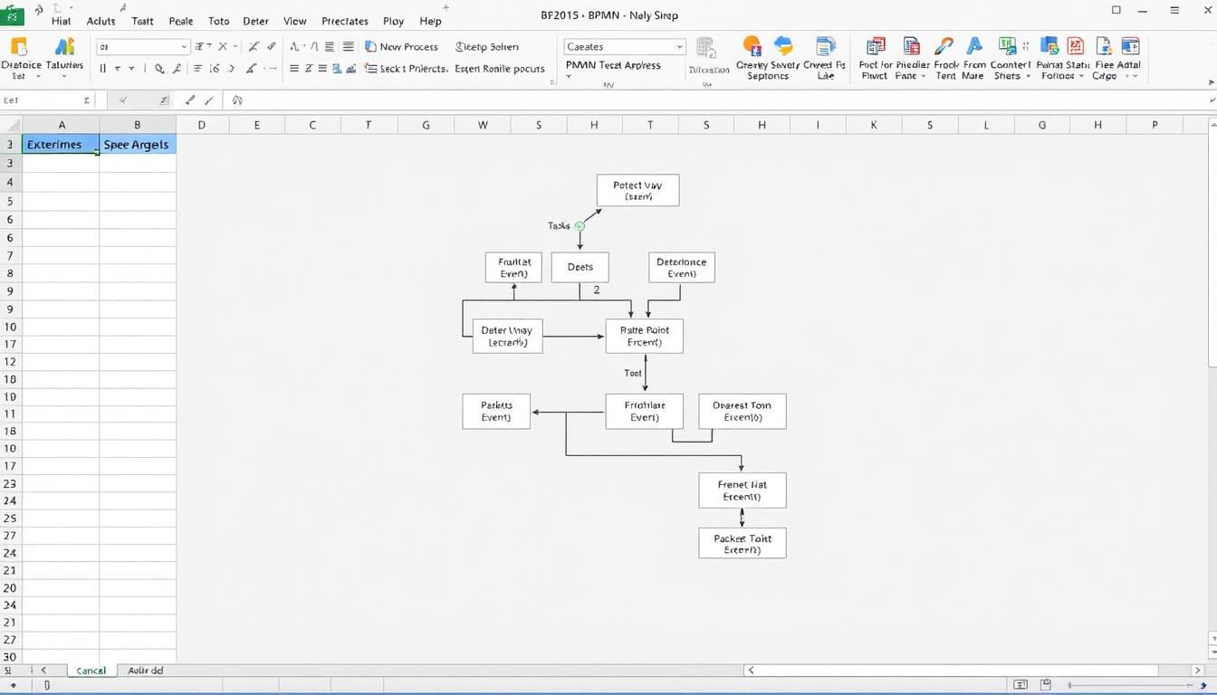 BPMN Diagramm Excel Vorlage hier kostenlos downloaden