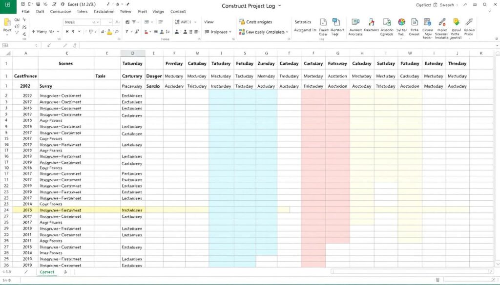 Bautagebuch Excel Vorlage hier kostenlos downloaden