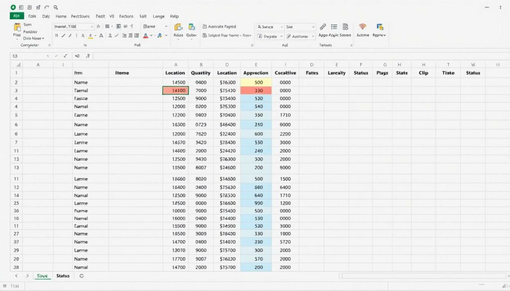 Bestandsliste Inventarliste Excel Vorlage hier kostenlos downloaden