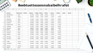 Betriebskostenabrechnung  Excel Vorlage hier kostenlos downloaden