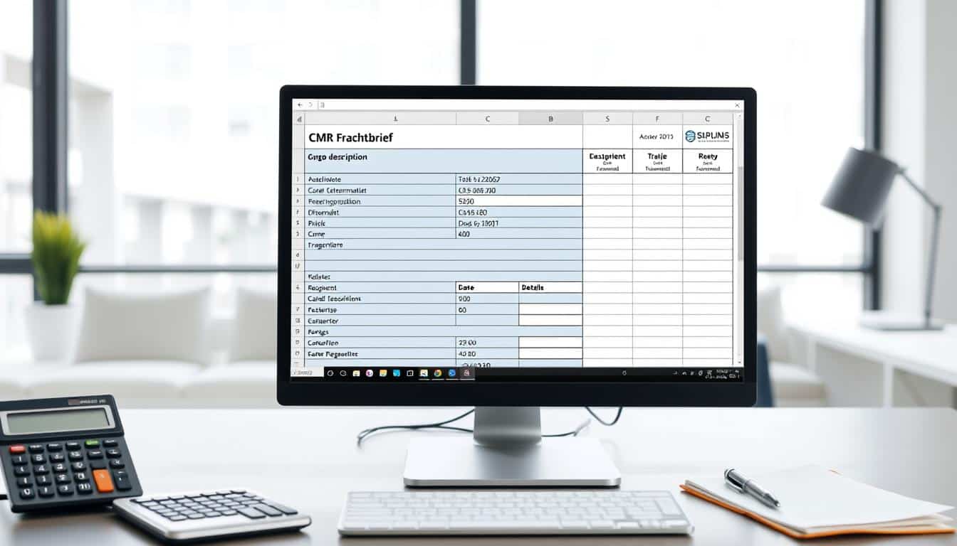 CMR Frachtbrief Excel Vorlage hier kostenlos downloaden