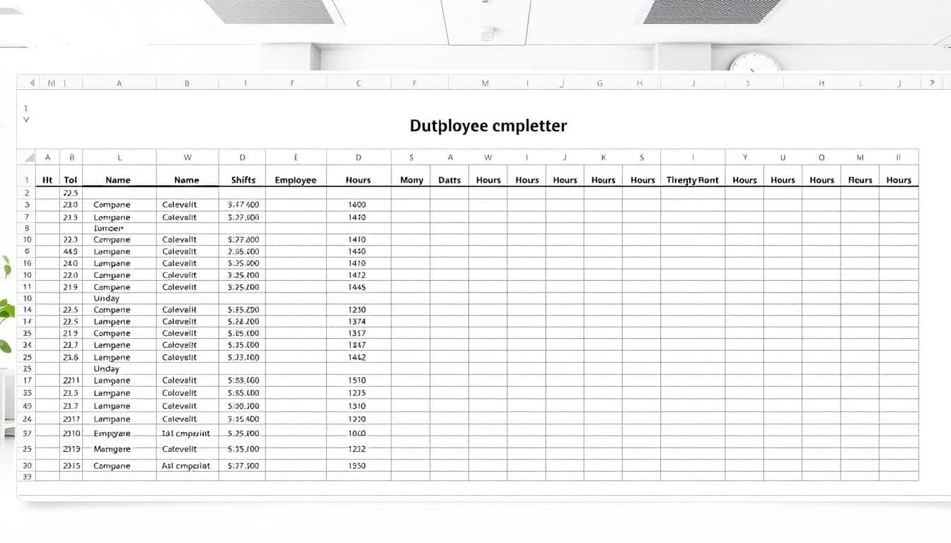 Dienstplan erstellen Excel Vorlage hier kostenlos downloaden