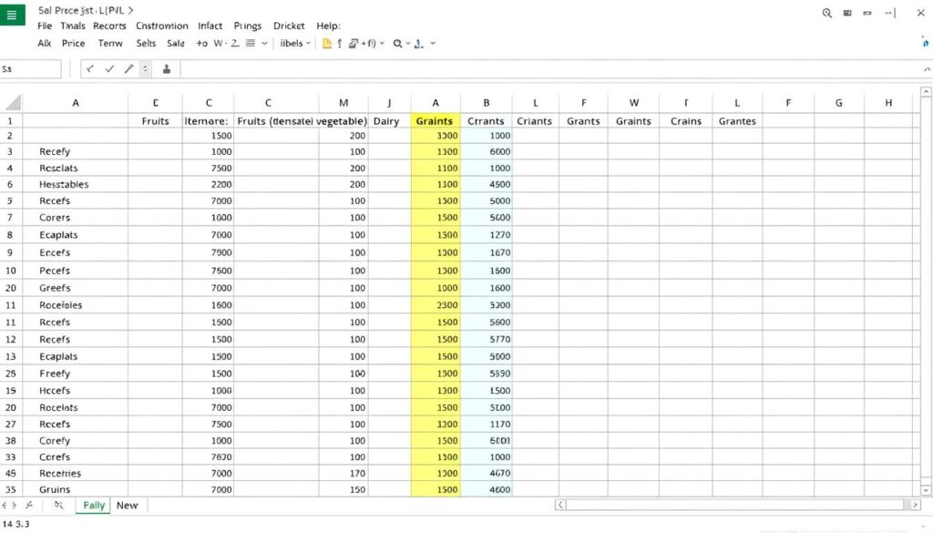 Einkaufsliste Excel Vorlage hier kostenlos downloaden