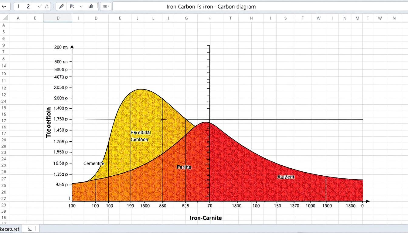 Eisen Kohlenstoff Diagramm Excel Vorlage hier kostenlos downloaden