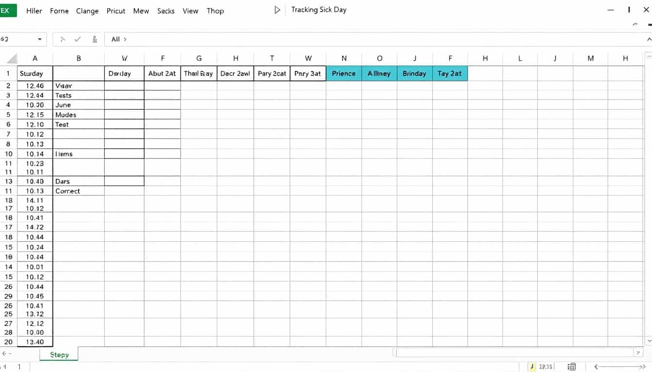 Erfassung Krankheitstage Excel Vorlage hier kostenlos downloaden