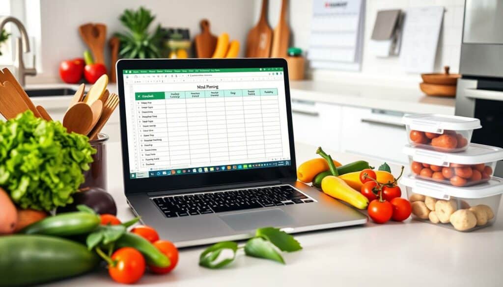 Essensplan Excel Vorlage kostenlos downloaden