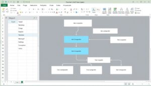 Flussdiagramm Excel Vorlage hier kostenlos downloaden