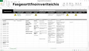 Gefahrstoffverzeichnis Excel Vorlage hier kostenlos downloaden