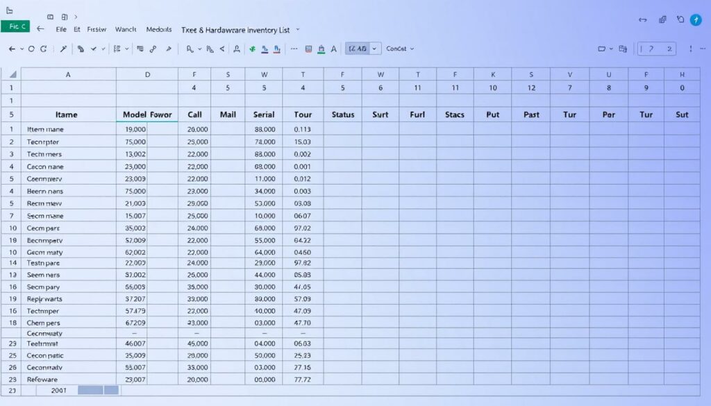 Hardware Inventarisierung Excel Vorlage hier kostenlos downloaden