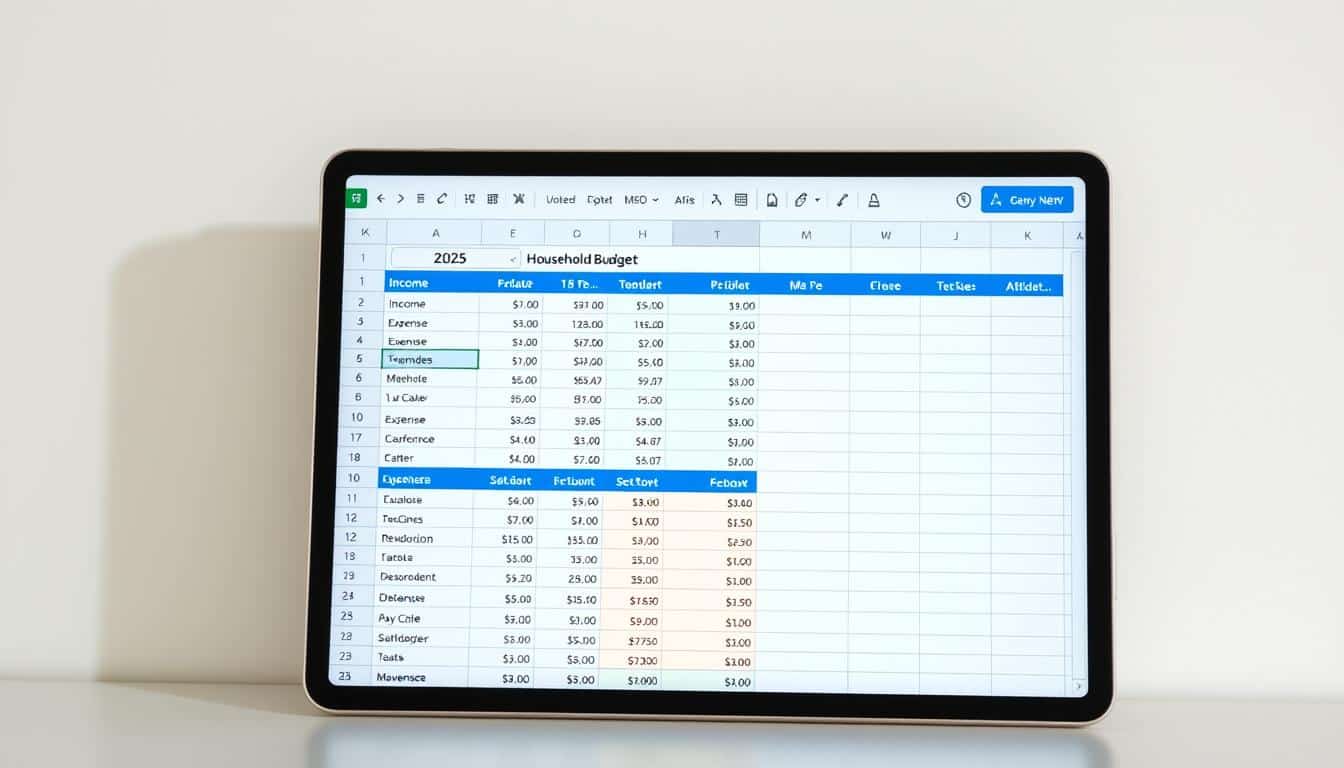 Haushaltsbuch 2025 Excel Vorlage hier kostenlos downloaden