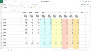 Haushaltsplan Excel Vorlage hier kostenlos downloaden