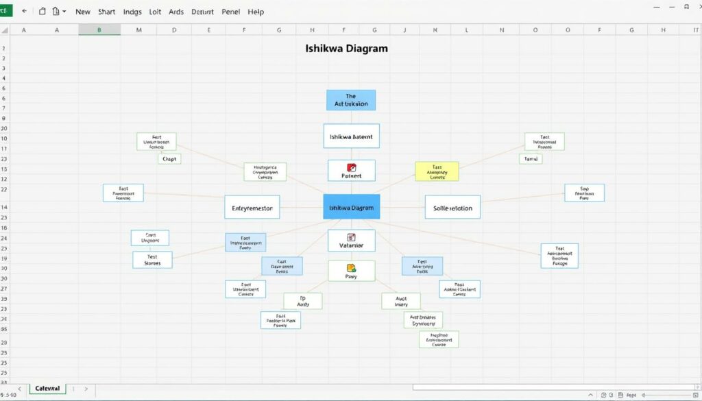 Ishikawa Diagramm Excel Vorlage hier kostenlos downloaden